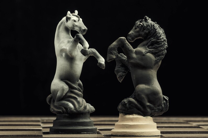 Habsburg Vs Ottoman Empire Pewter Handmade Chess Sets Hand Painted Etsy