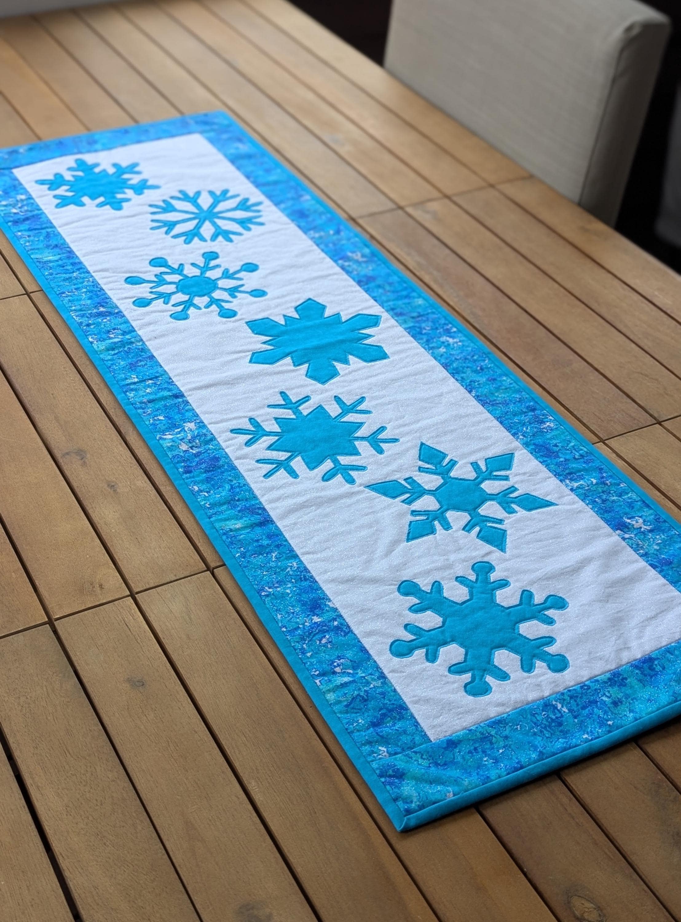 雪の結晶のキルト - Etsy 日本