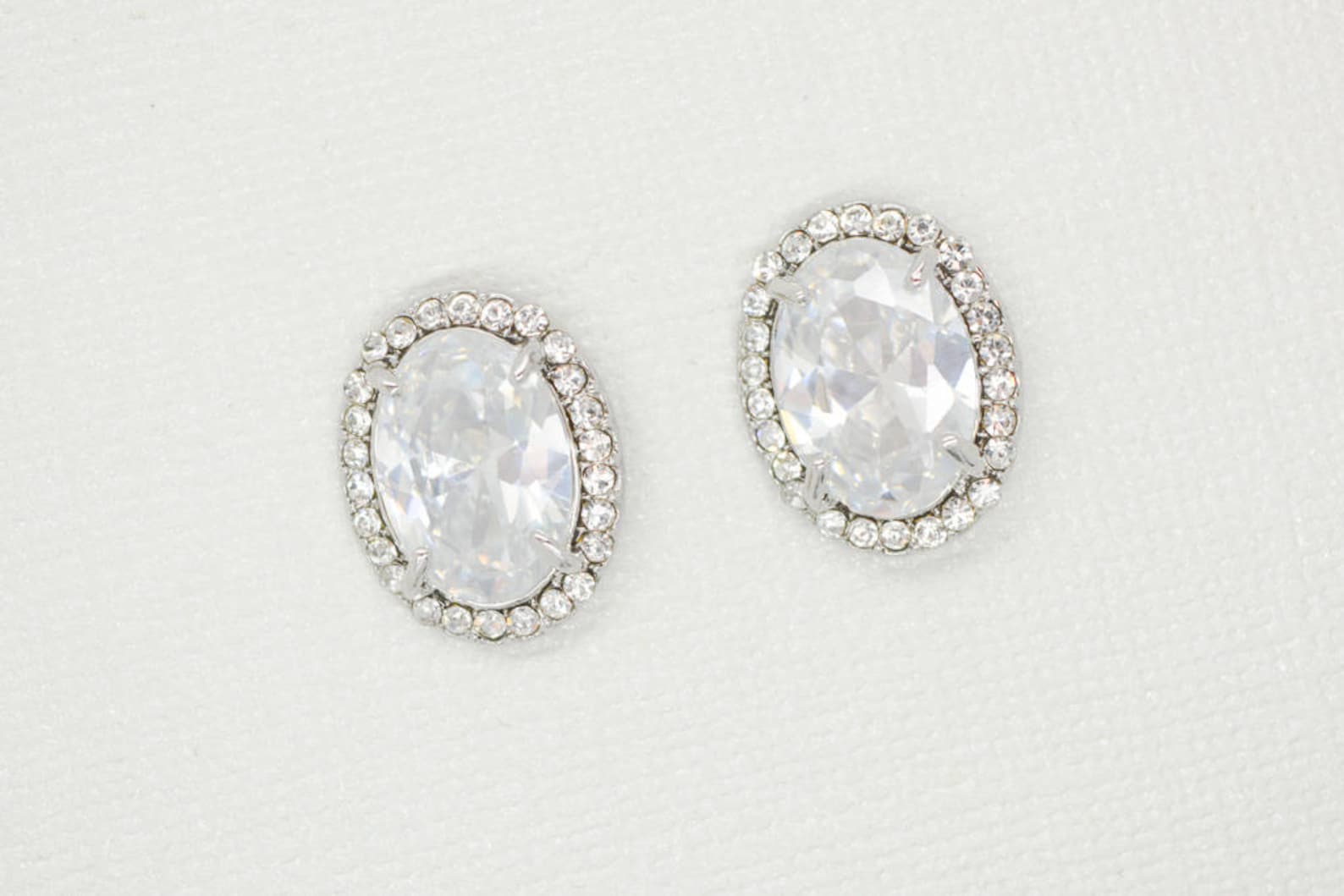 Zinnia Cubic Zirconia Earrings Gold CZ Stud Earrings Etsy