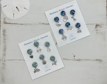 Dog Lover Wine Charms Magnetic Stemless Glass, Unique Gift for Dog Lover Wine Lover Dog Mom, One of a Kind Gift, Hostess Gift