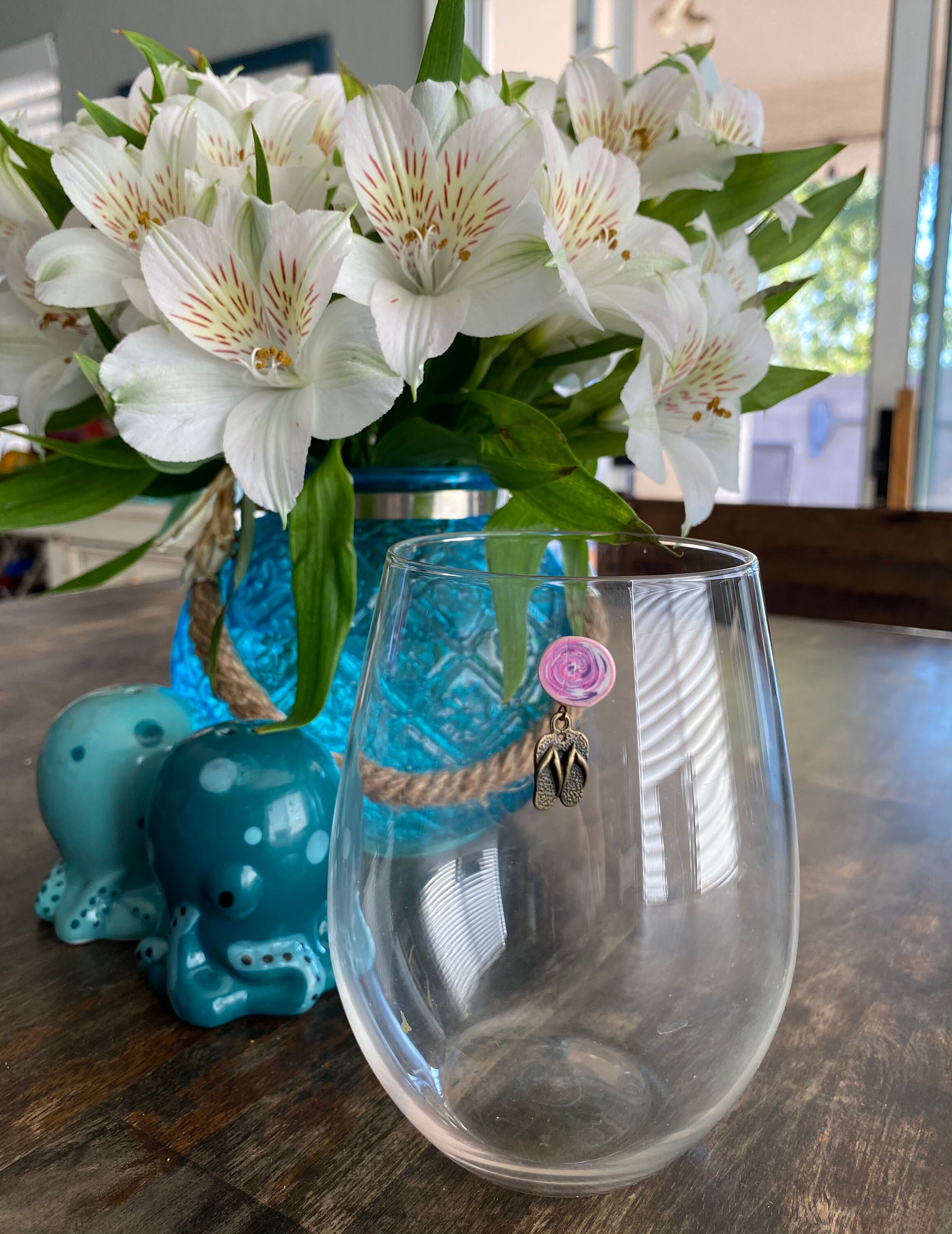 Schnauzer Stemless Wine Glass One Glass Unique Gift For Dog Lovers Hand - View #10