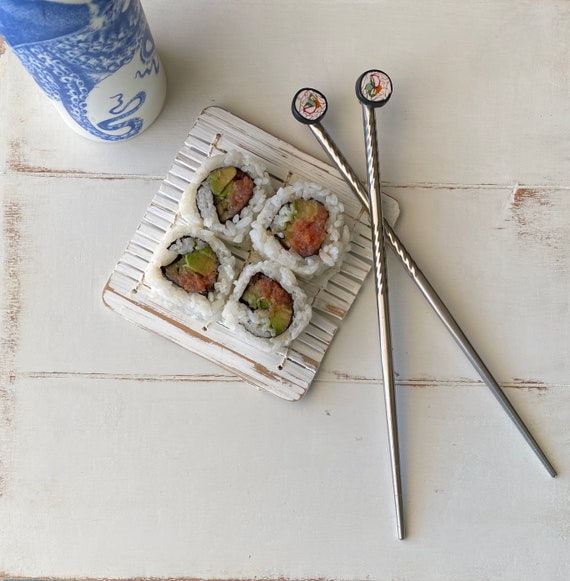 Chopsticks Sushi Roll, Unique Gift for Sushi Lover Sushi Party, Sustainable  Eco-friendly Housewarming Hostess Custom Party Shower Favor 