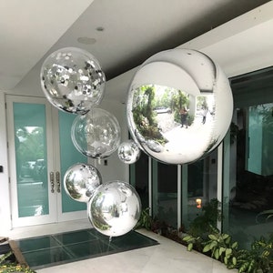 Sphere Orbz ball balloon 32" , party decoration, graduation , birthday, party, balloons, party supplies, globos, newyear, newyeareve