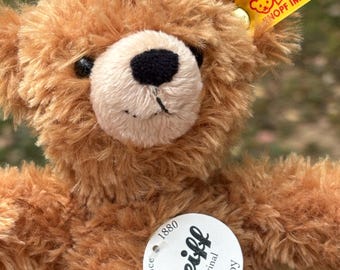 Steiff Happy Teddy Bear With Ear Button Tags - Etsy