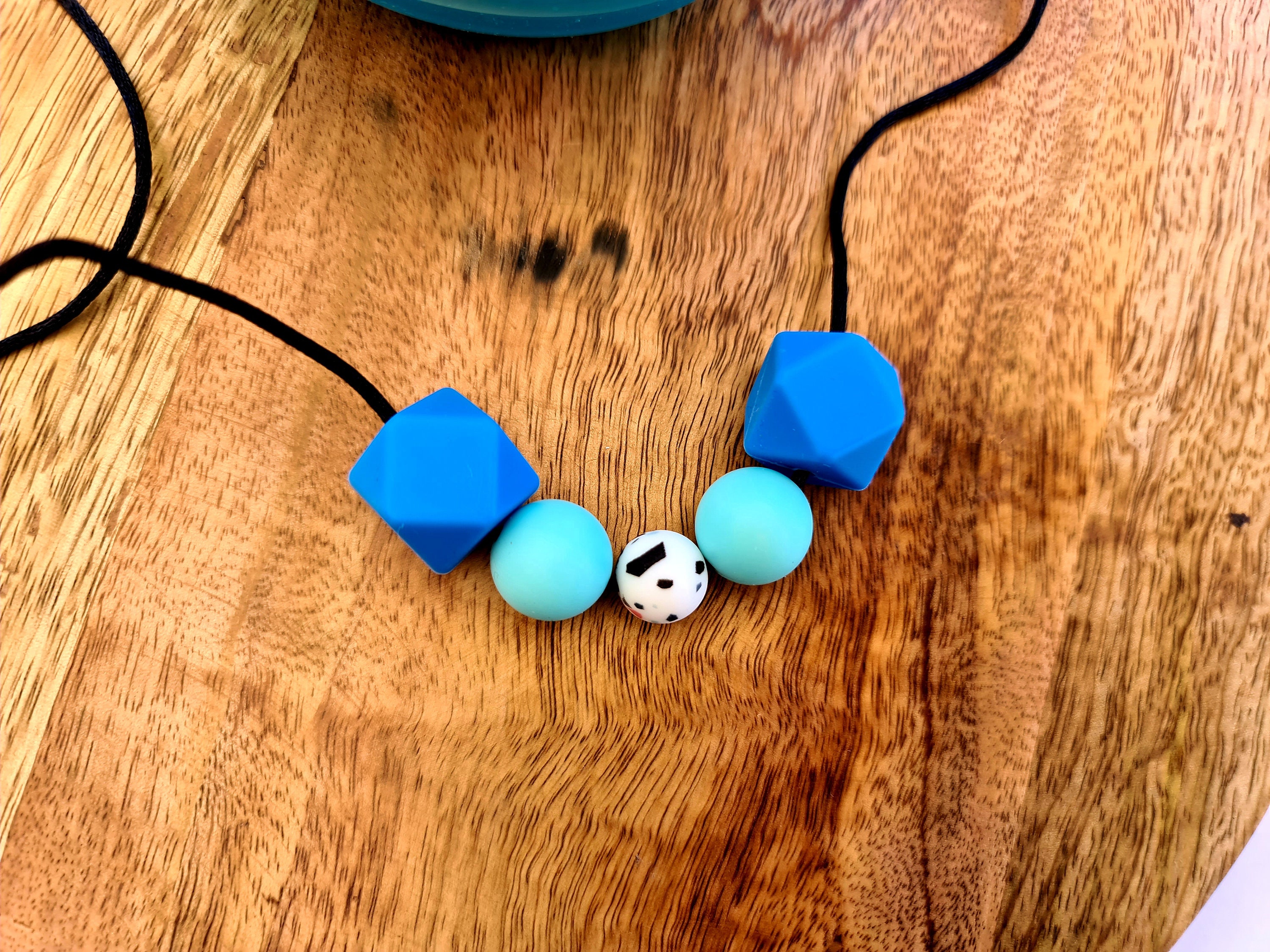Silicone beads / Silicone bead Necklace / Marguerite beads / Etsy