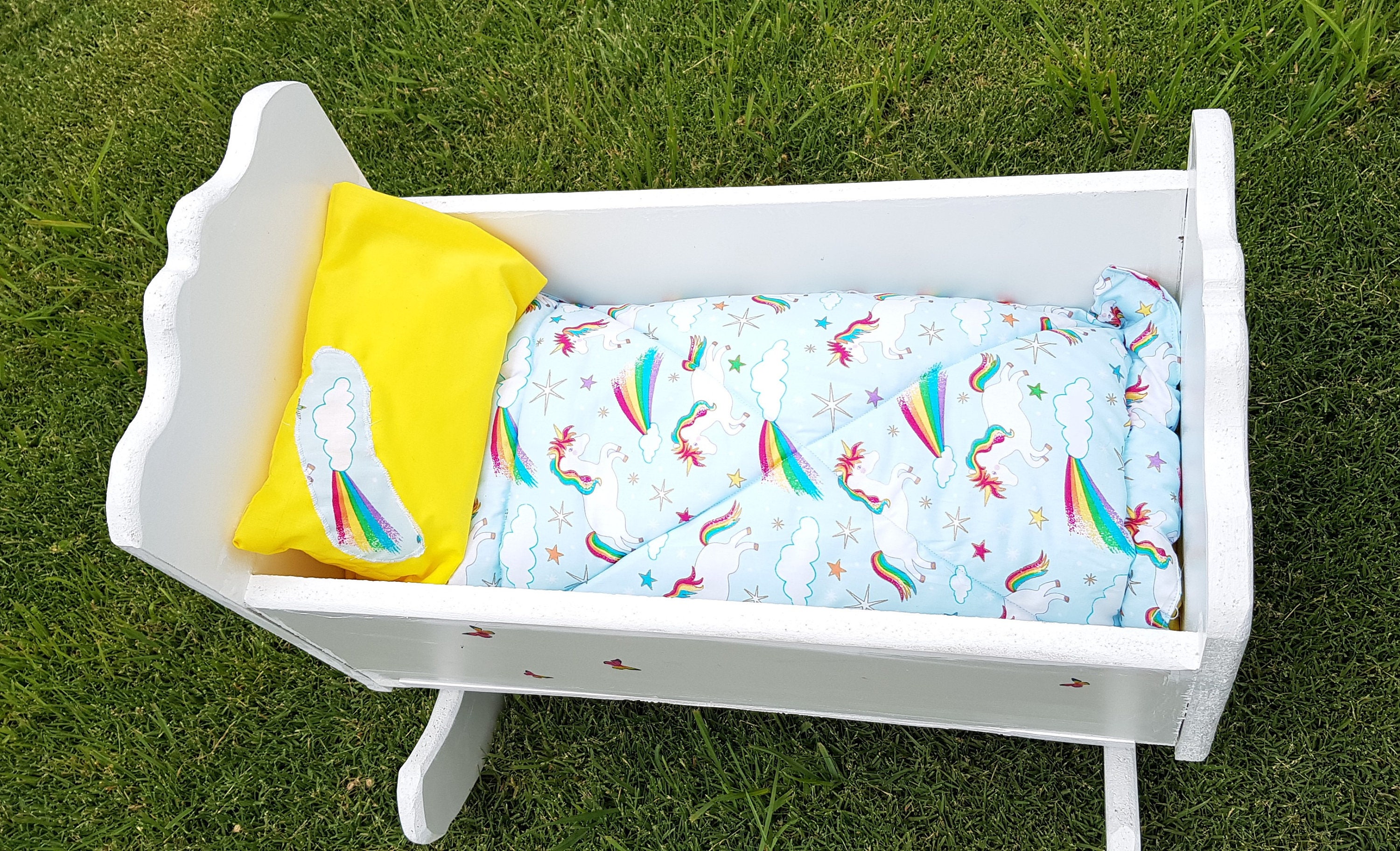 Doll Cot Bedding Set for Imaginative Fun Pretend Play DSS Etsy