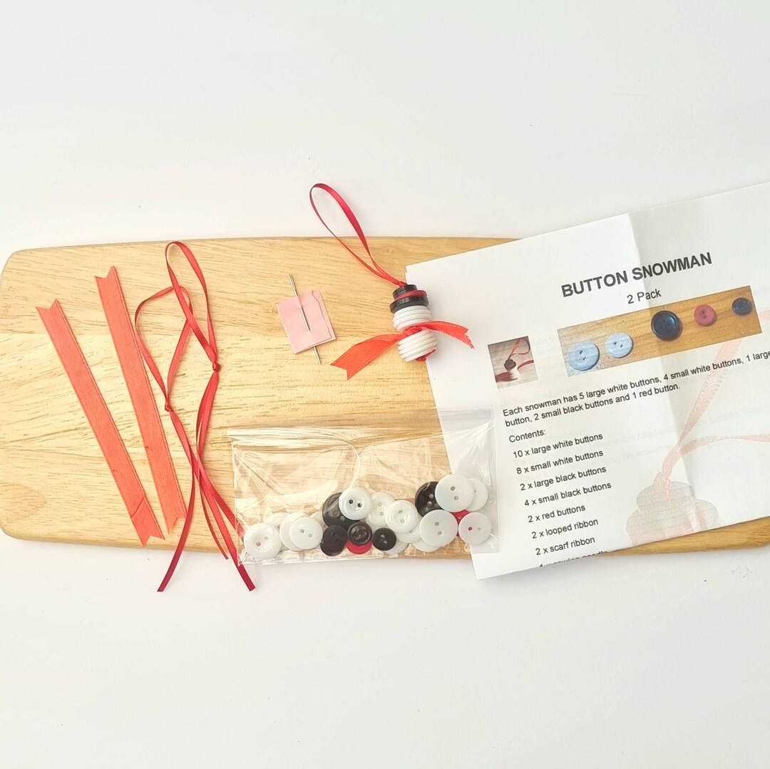 Christmas Snowman Kit DIY Christmas Activity Kit Dsshandmade - Etsy