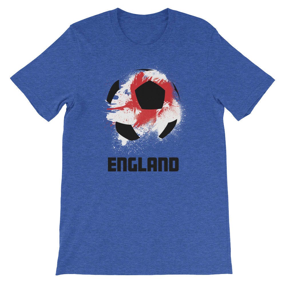 England Flag and Soccer Ball T-shirt Futbol Tee | Etsy