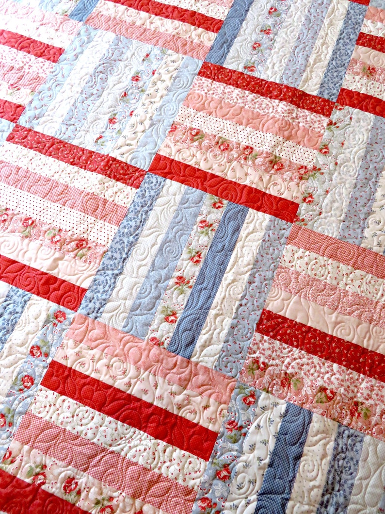 English Pathways Quilt Pattern Digital Download PDF image 1