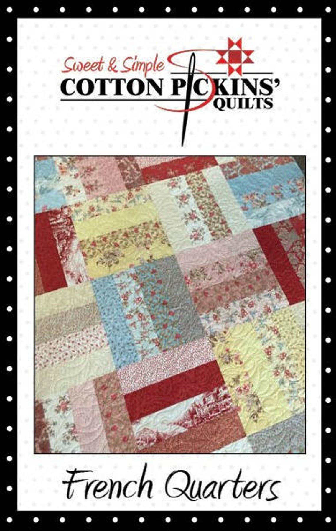 French Quarters Quilt Pattern Digital Download PDF Etsy UK