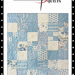 Shabby Chenille Quilt Pattern Digital Download PDF image 4