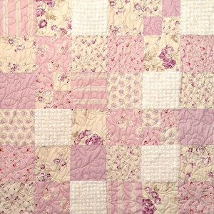 Shabby Chenille Quilt Pattern Digital Download PDF image 3
