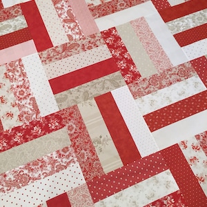 Miss Scarlet Quilt Pattern Digital Download PDF