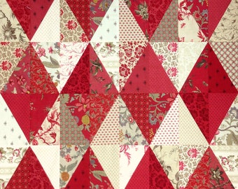 Harlequin Romance Quilt Pattern Digital Download PDF