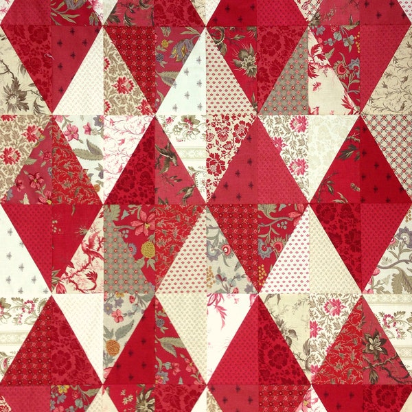 Harlequin Romance Quilt Pattern Digital Download PDF