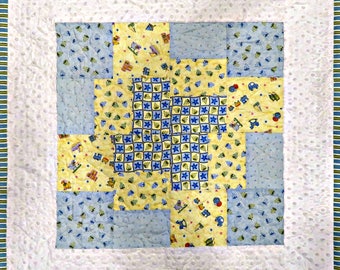 Baby Blocks Quilt Pattern Digital Download PDF