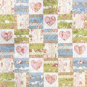 Baby Hearts Quilt Pattern Digital Download PDF