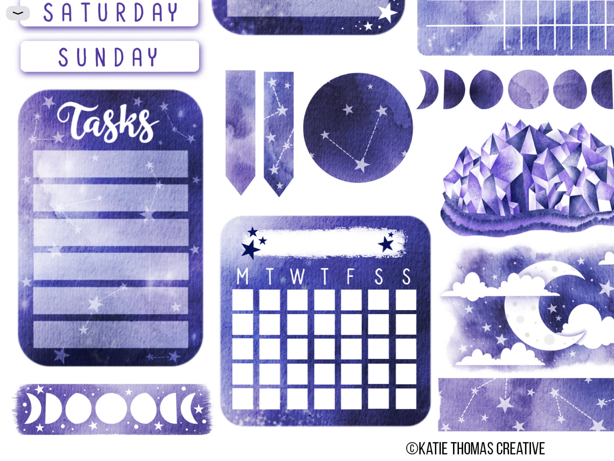 Soar (Dumbo) Weekly Kit Printable Digital Planner Stickers (for use wi –  Plannerologystudio