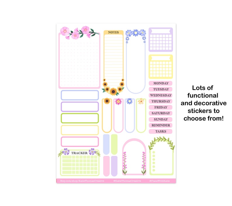 Digital Planner Sticker Kit, 190+ Aesthetic Stickers for Digital ...