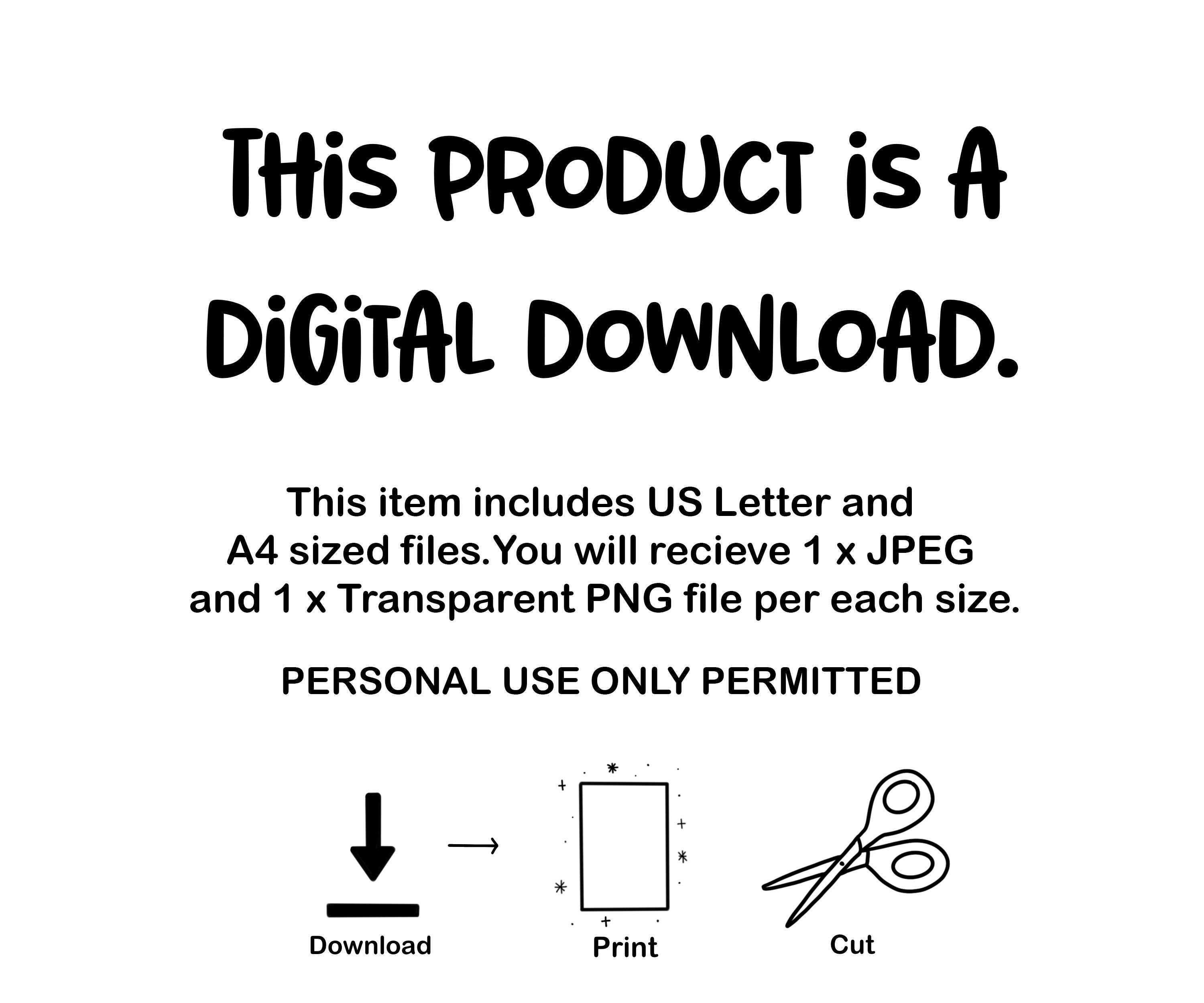 Printable Bullet Journal Sticker Kit Weekly Sticker Kit 34 Etsy Australia