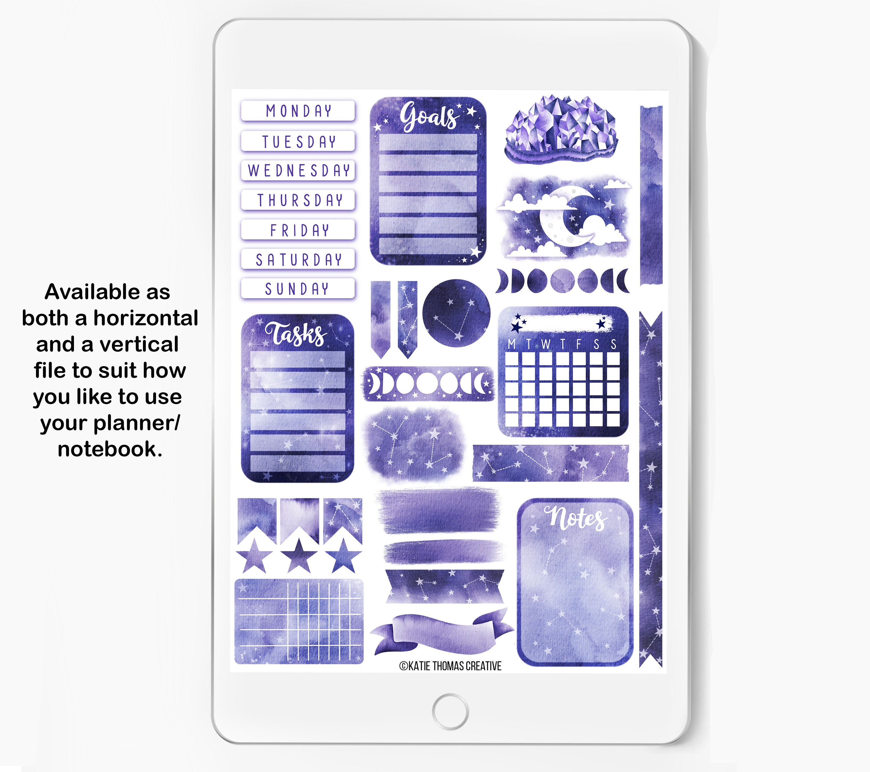 Soar (Dumbo) Weekly Kit Printable Digital Planner Stickers (for use wi –  Plannerologystudio