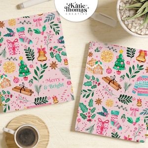 Utskrivbar julkalender eller anteckningsbok för december, passar Happy Planner Classic, Mini, Big, Erin Condren och A5-storlekar, Discbound Planners bild 3