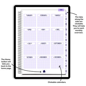Moon and Stars Digital Planner for Goodnotes, Digital Journal, Undated ...