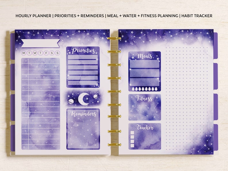 DAILY Planner Printable Inserts Fits Happy Planner Classic, Big and ...