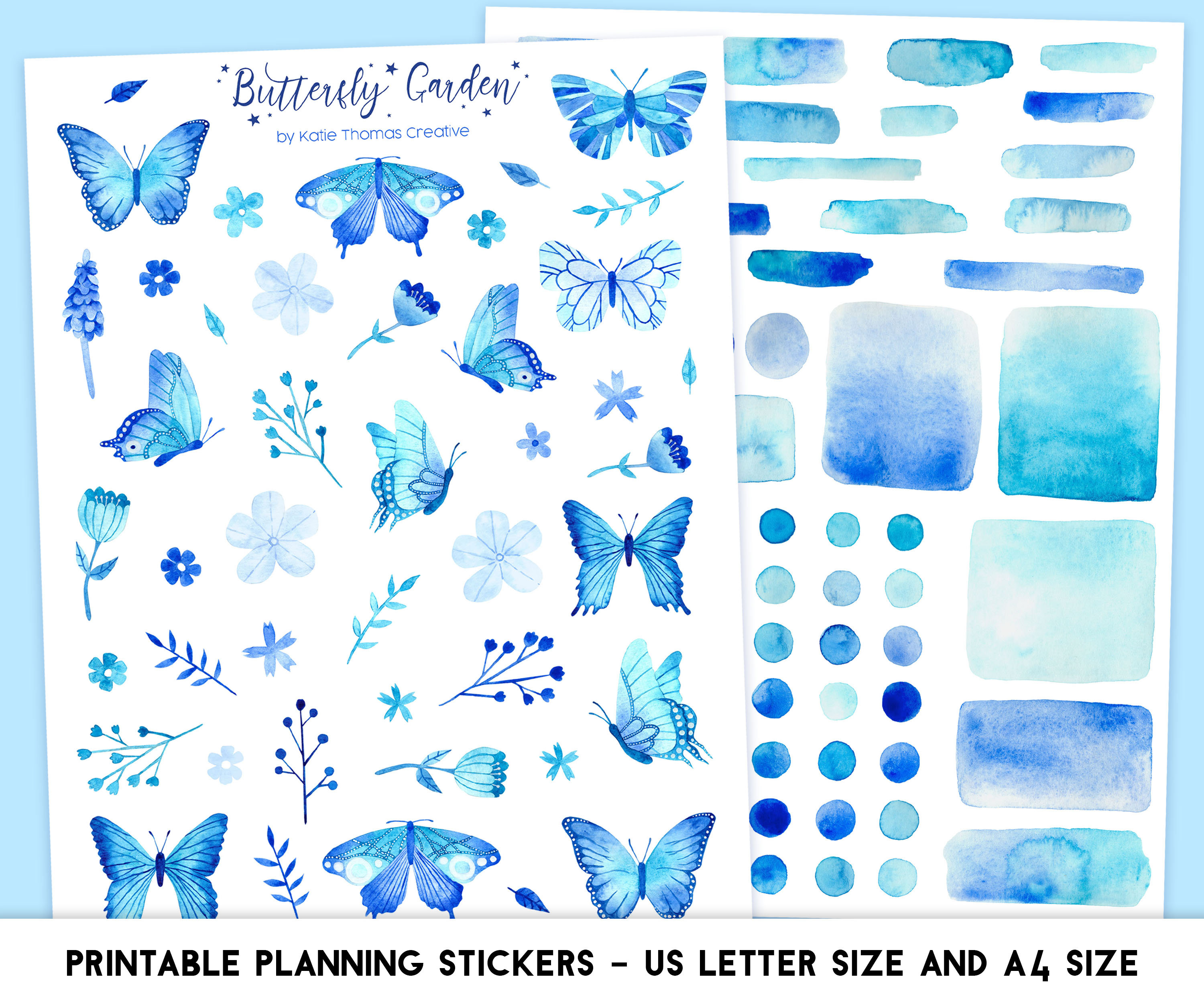 US Holiday Planner Stickers – Butterfly Planner
