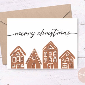 Frohe Weihnachten Karte • druckbare Weihnachtskarte, Last Minute Weihnachtskarten, druckbare Weihnachtskarte, frohe Feiertage Karte, Weihnachten