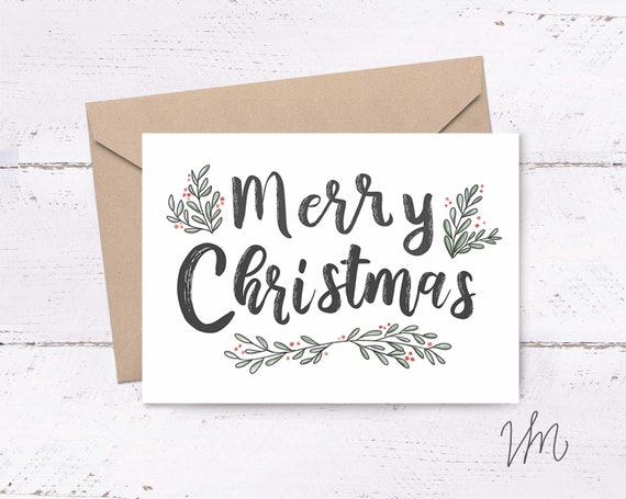 Christmas Greetings Lettering Workbook – Print Edition