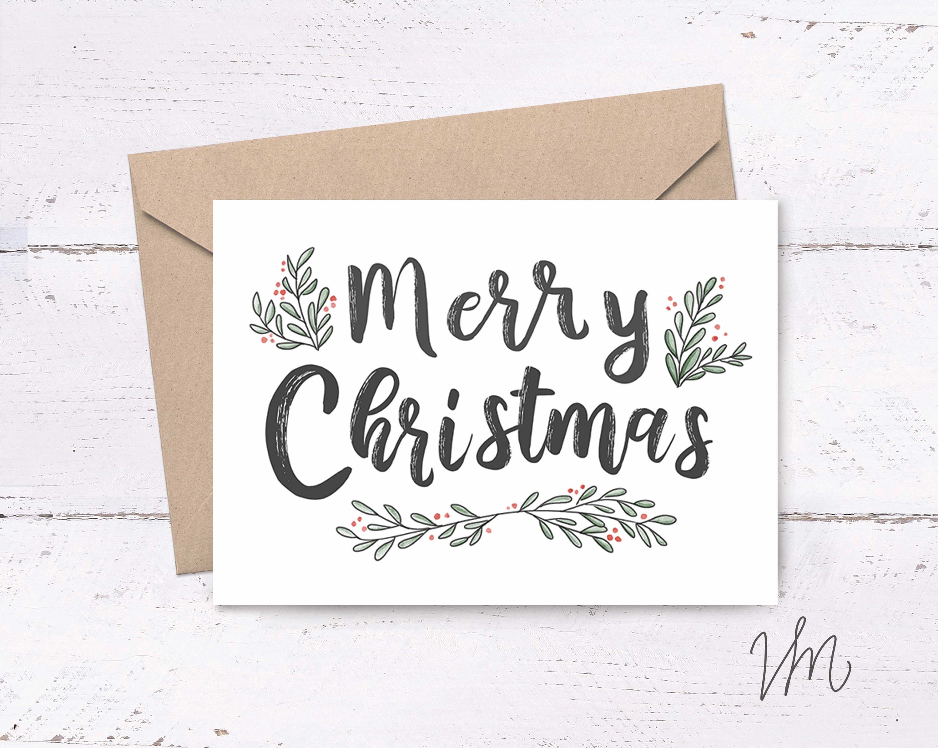 Merry christmas card deals