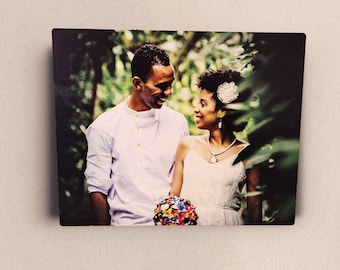 Regalo fotográfico en metal, Foto en metal, Tu foto en metal, Hermosa impresión fotográfica en metal de aluminio, Foto personalizada en metal, Día de la Madre