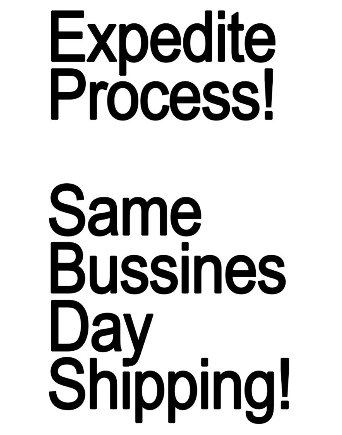 Expediate your order same day shipping USPS Priority Mail Etsy