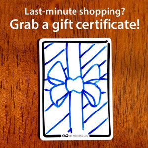 CERTIFICADOS DE REGALO InfiniTokens (digitales)
