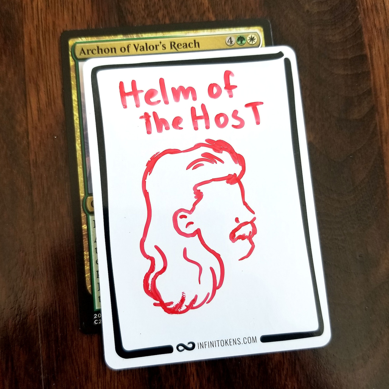 Dry Erase Cards/tokens 10pack doublesided, Erasable, Reusable Tokens