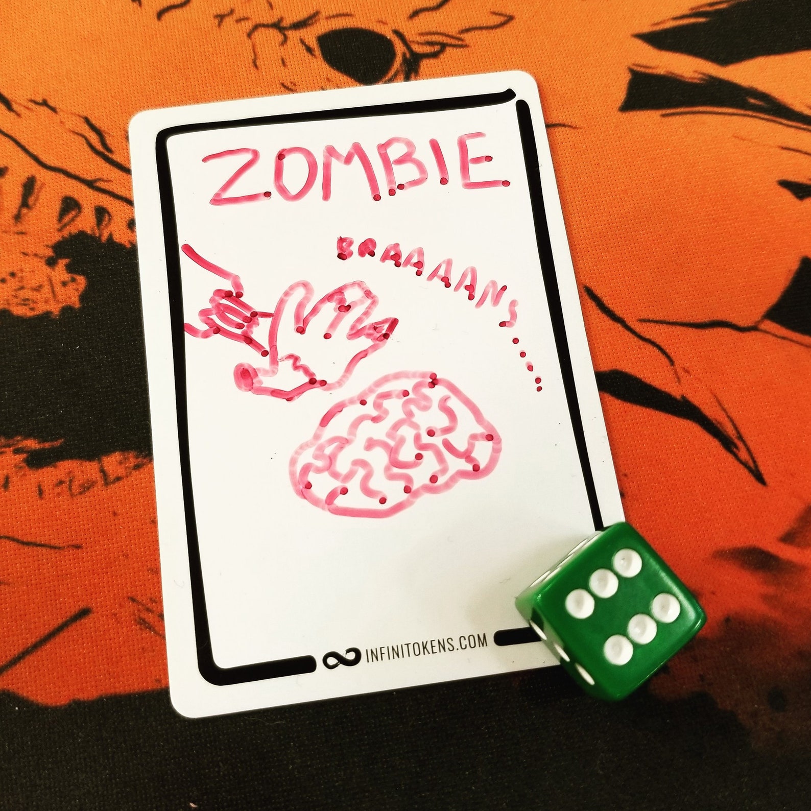 Dry Erase Cards/tokens 10pack doublesided Erasable Etsy