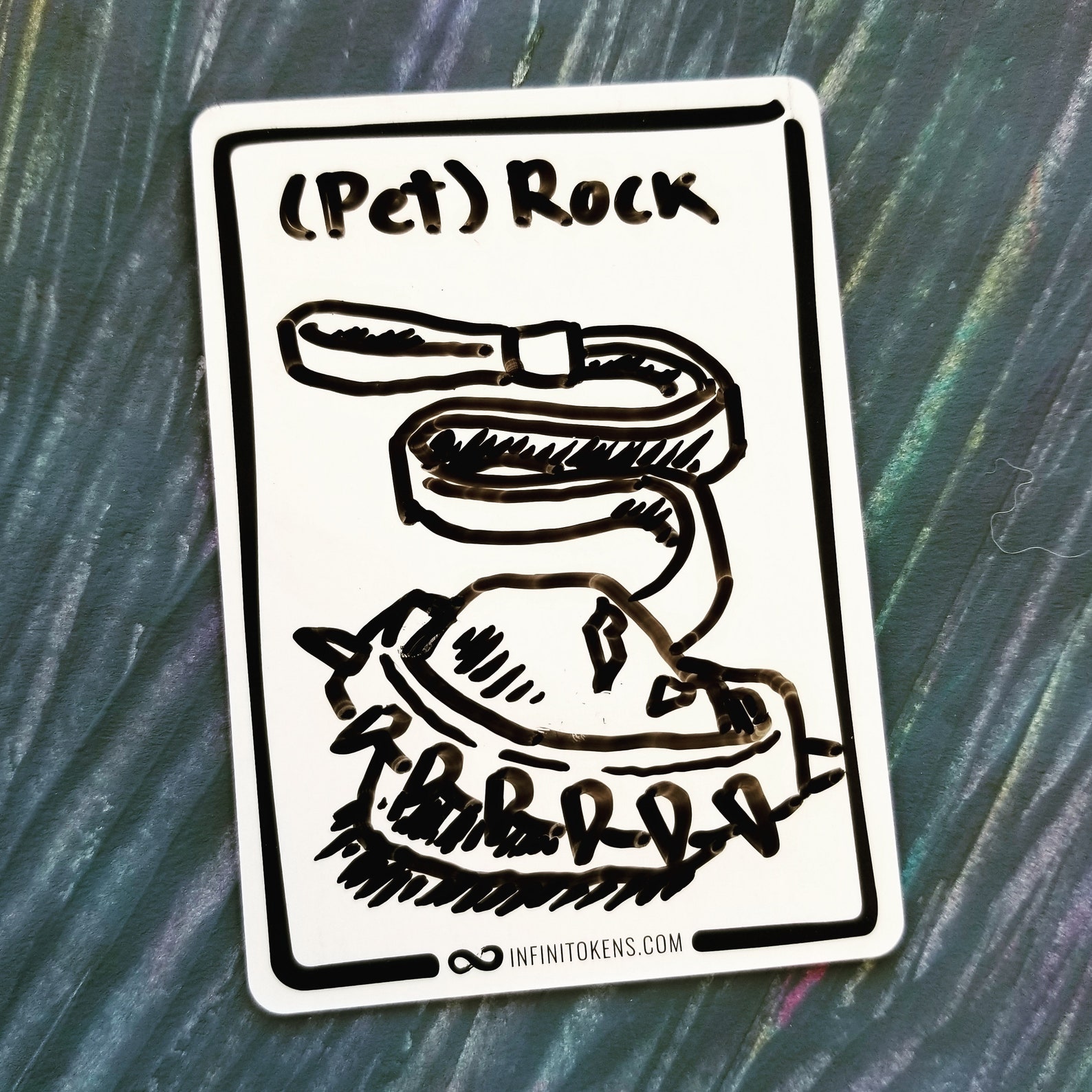 Dry Erase Cards/Tokens 50 Pack DoubleSided Customizable Etsy