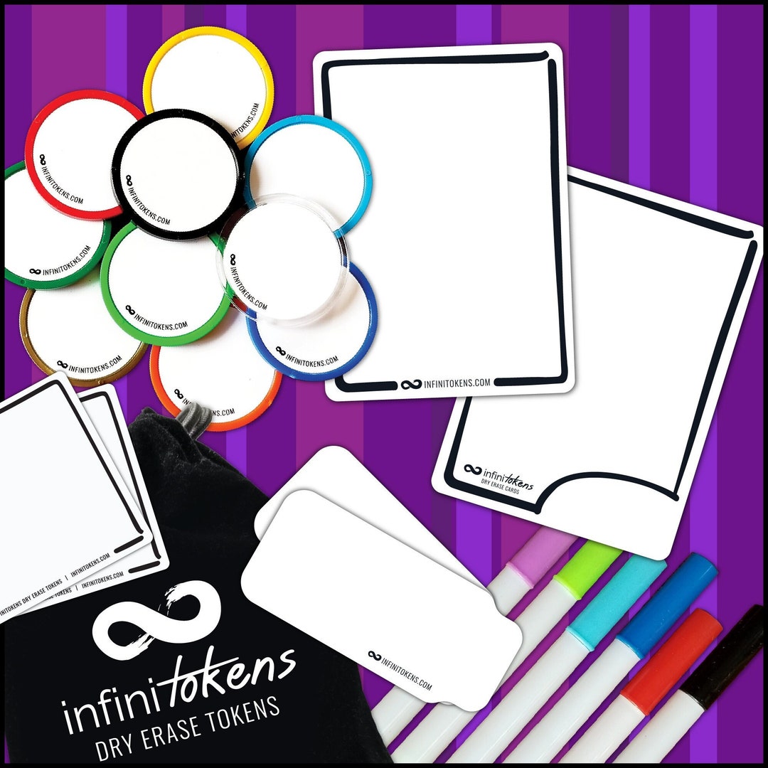 Pacotes de presentes InfiniTokens para MTG, D&D e outros jogos de mesa!
