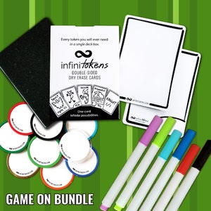 Lots cadeaux InfiniTokens pour MTG, D&D et autres jeux de table GAME ON BUNDLE