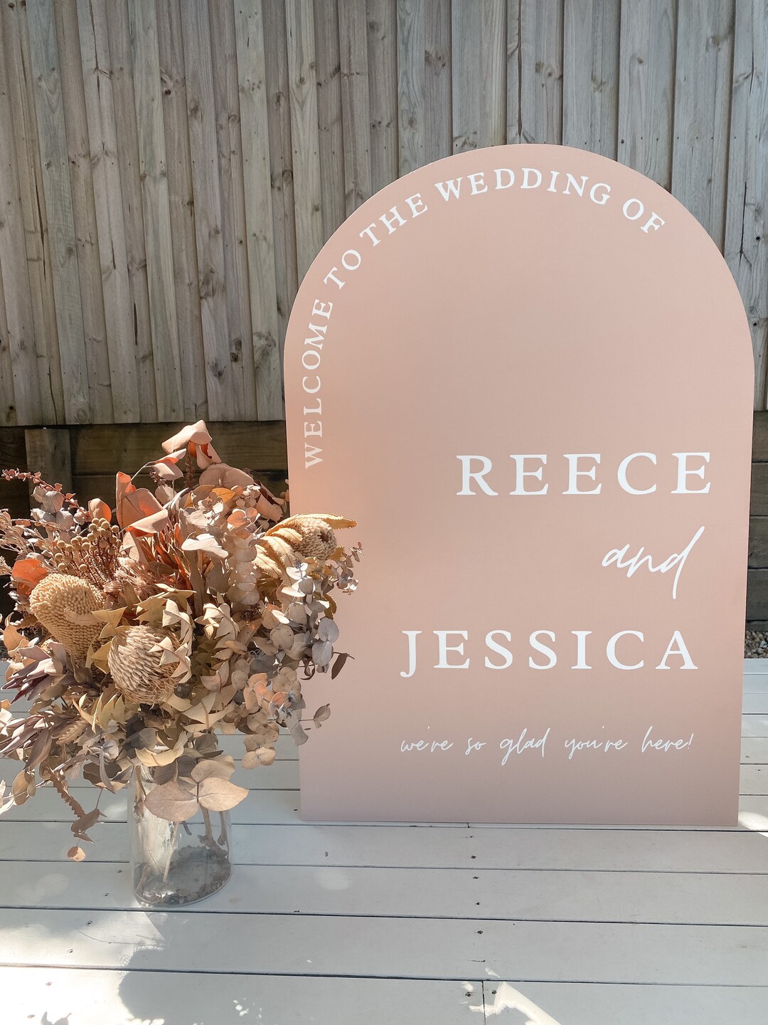 Large Arch Sign | Arch Wedding Sign | Arch Welcome Sign | Wood Wedding