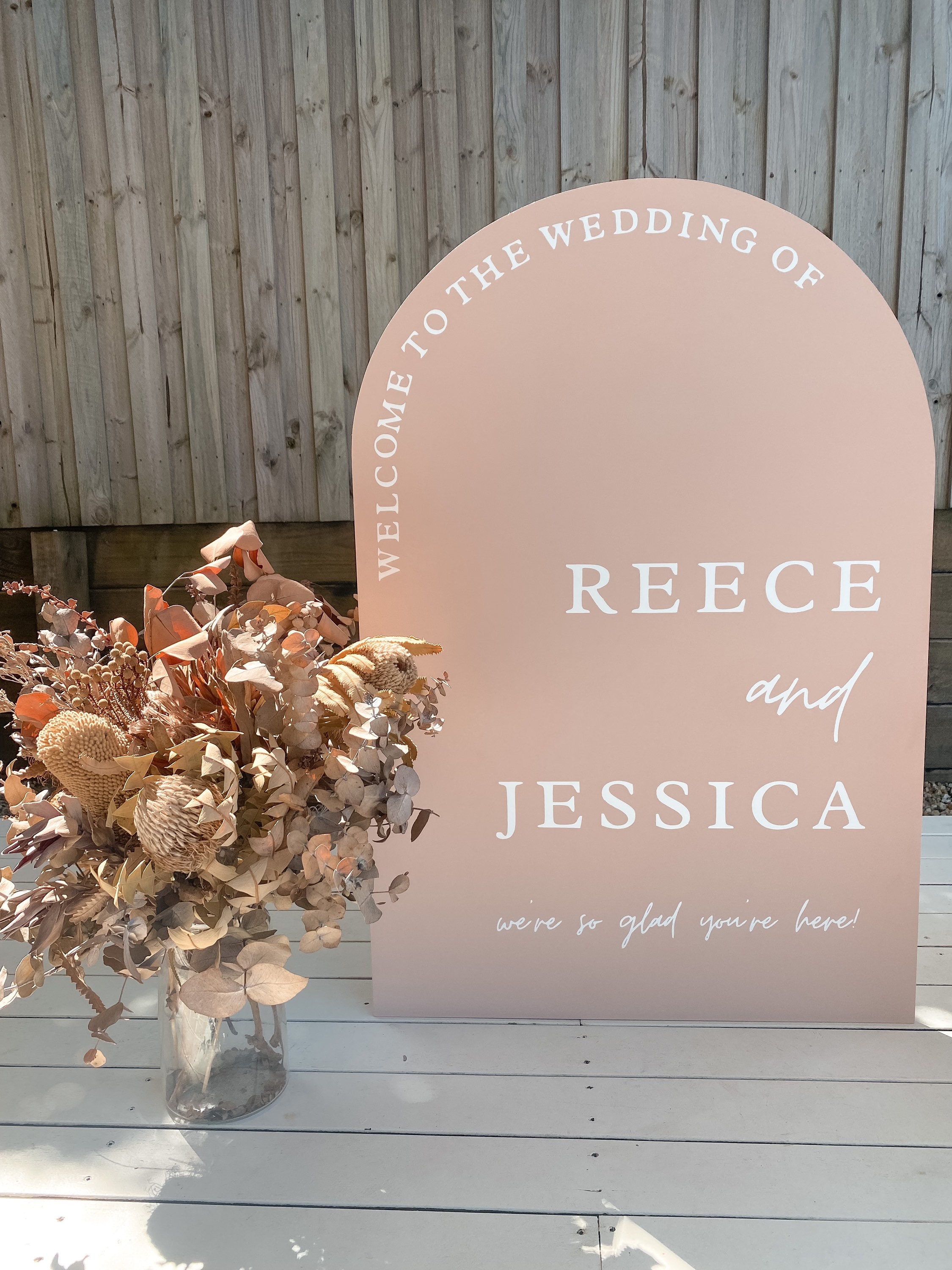 Custom Arch Signs Large Arch Sign | Arch Wedding Sign | Arch Welcome Sign | Wood Wedding ...