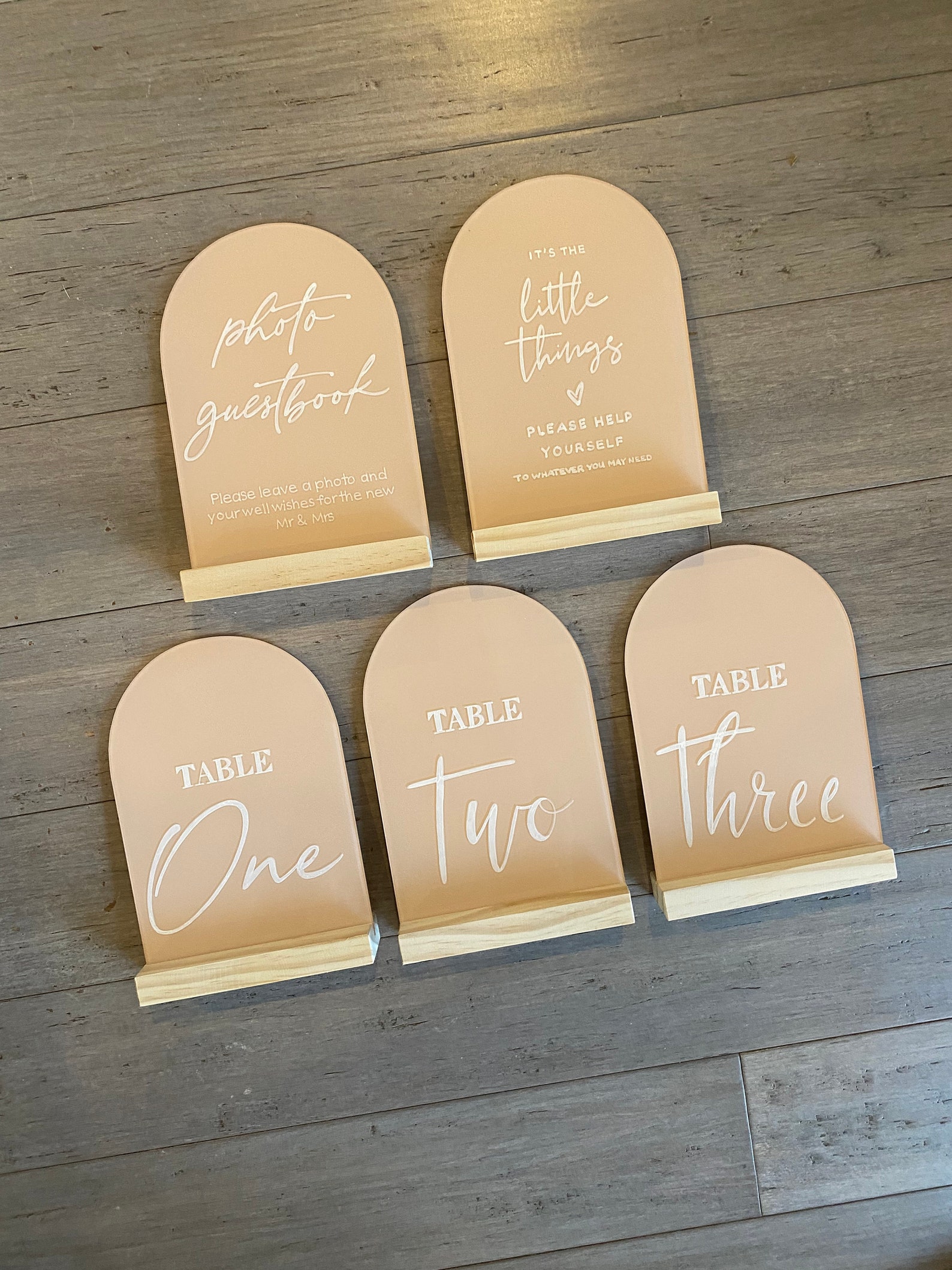 Arch Table Numbers Arch Wedding Signs Acrylic Arch Sign Etsy Australia