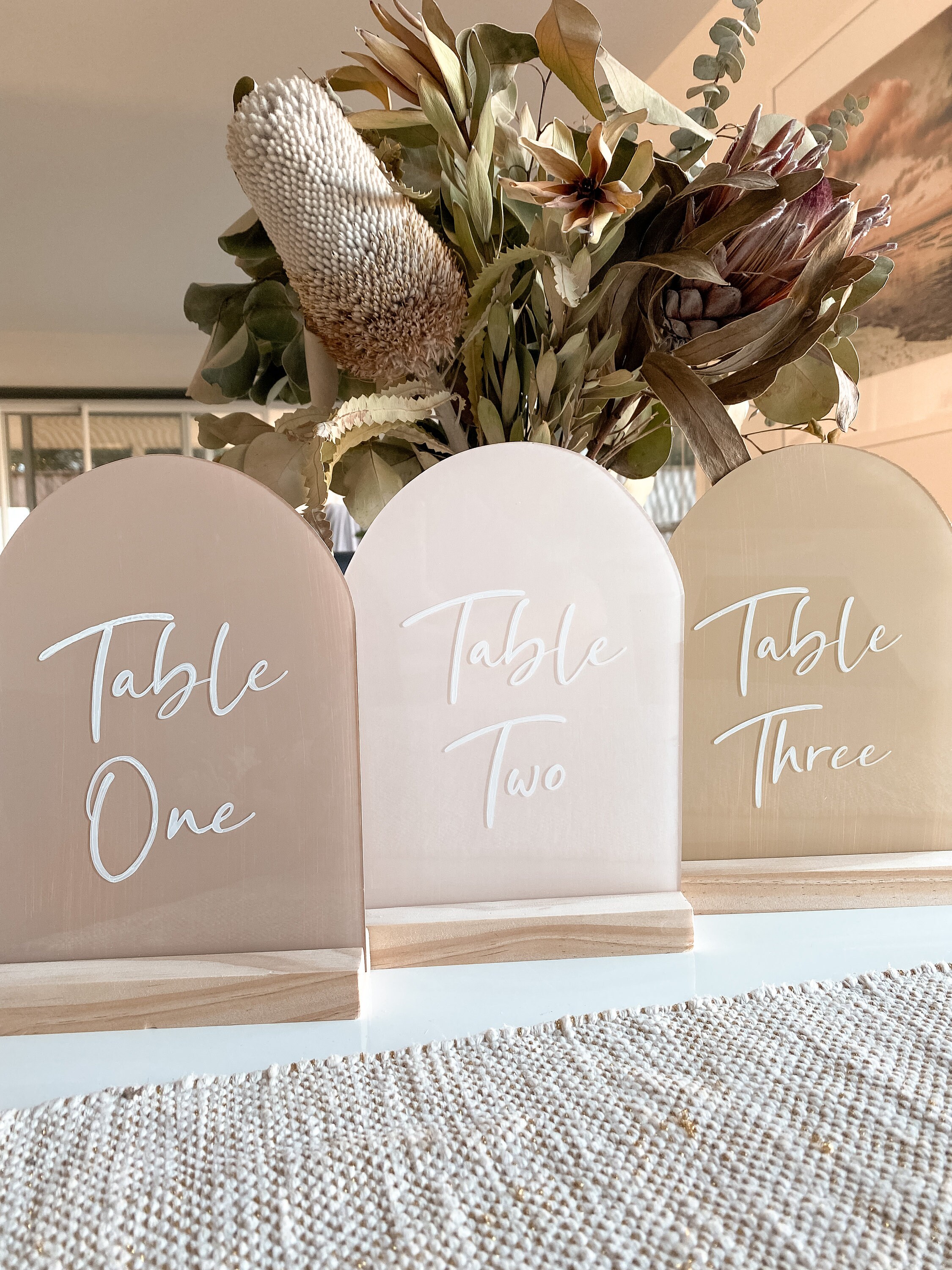 Arch Table Numbers Arch Wedding Signs Acrylic Arch Sign Etsy Australia