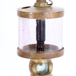 Hit Miss Gas Steam Engine Cylinder Brass Oiler
