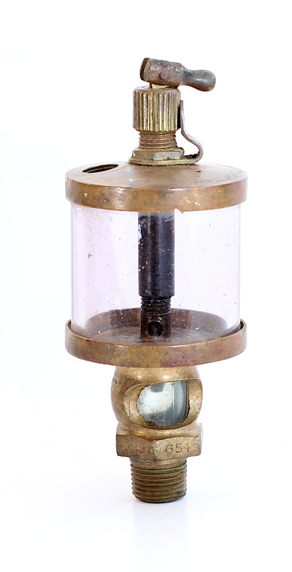 Flywheel Supply Brass Primer Cup Valve – 1/4" NPT For Hit & Miss Gas Oil Tractor & Fuel Engines