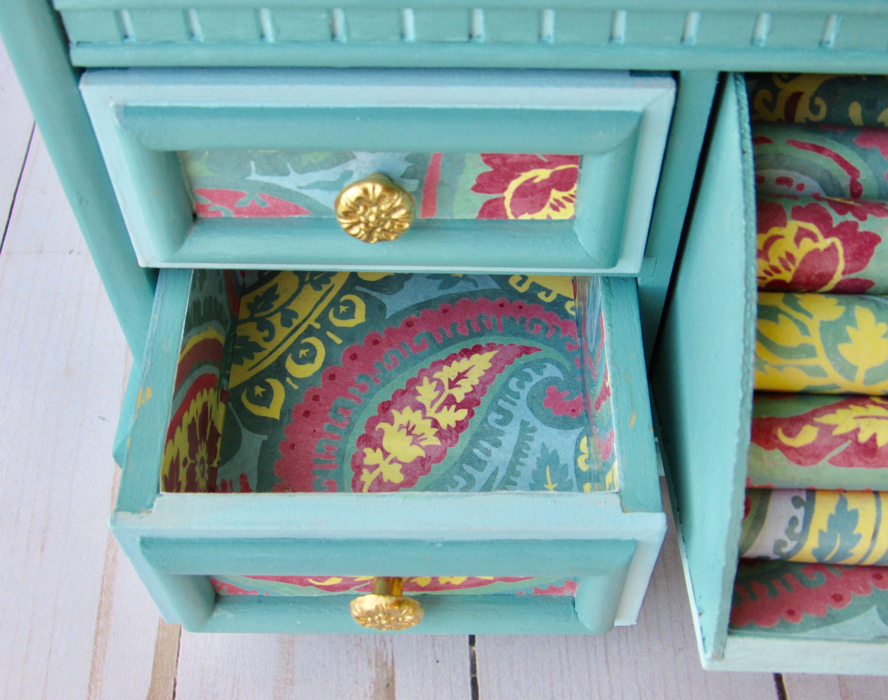 Jewelry box Vintage jewelry box Graduation gift Upcycled Etsy