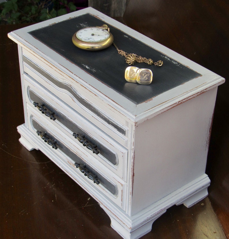 Men's Jewelry Box Mens Keepsake Box Mens Trinket Box Etsy