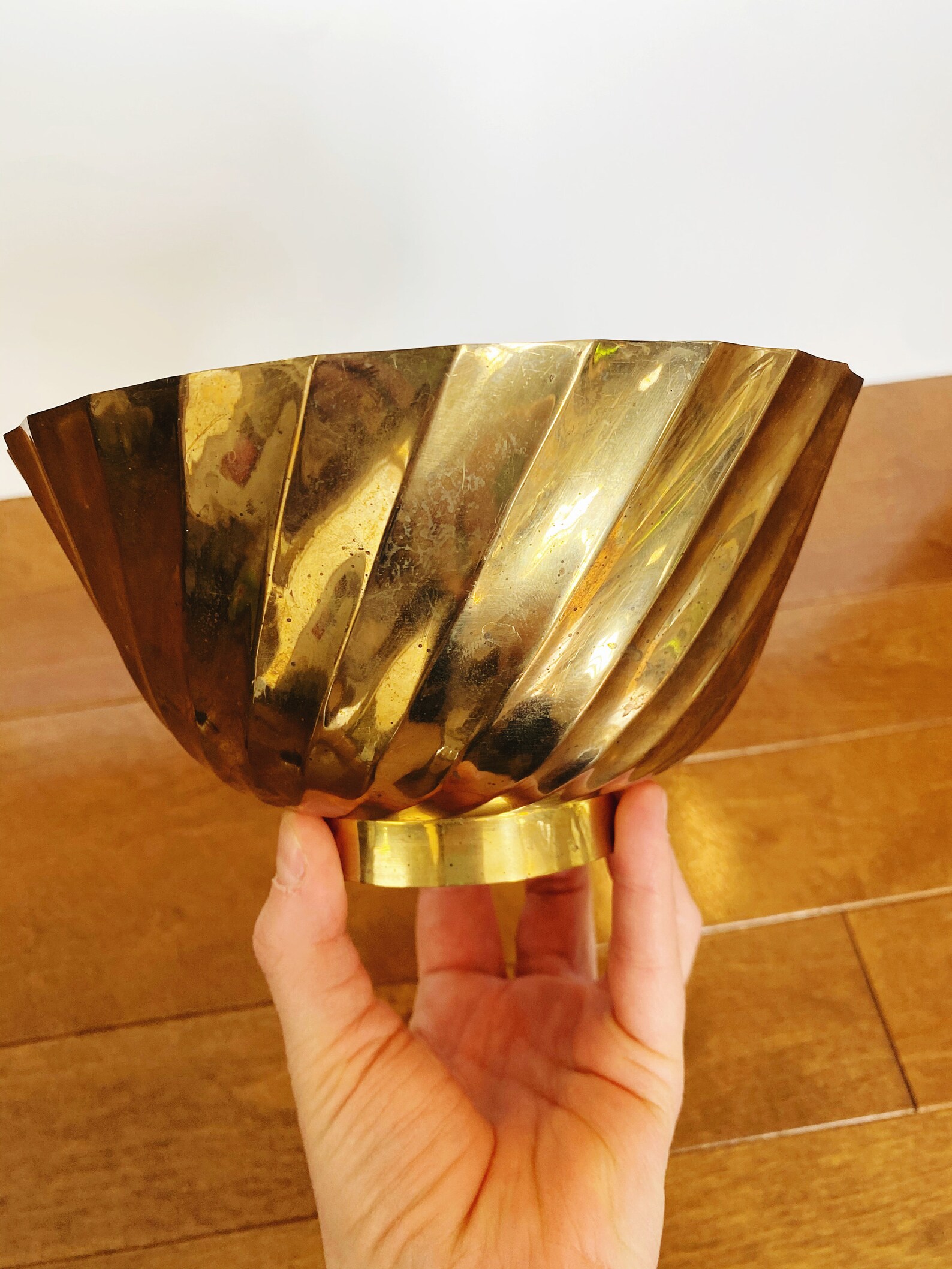 Vintage Brass Bowl Key Holder Unique Brass Dish Boho Etsy