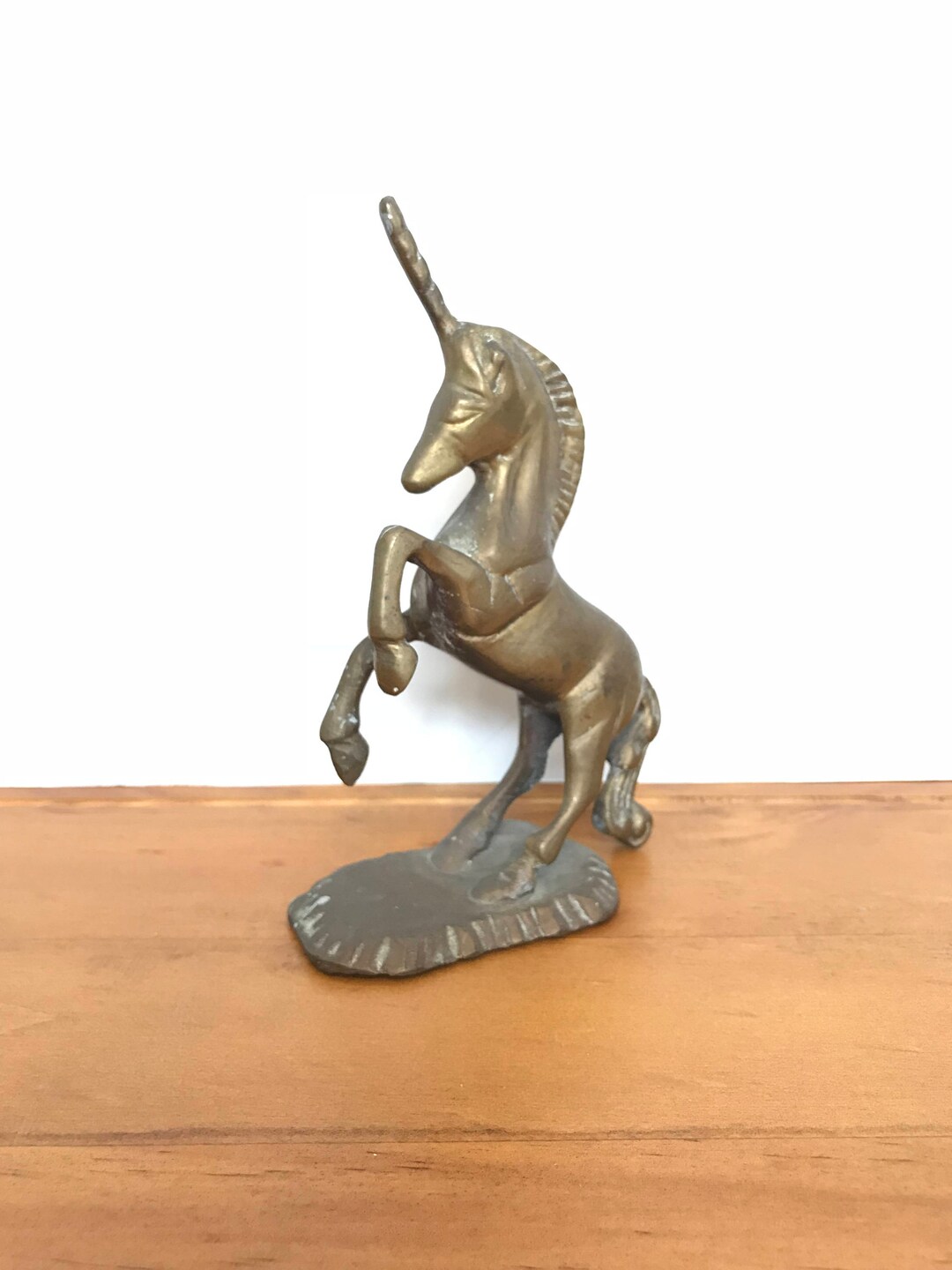 Vintage Brass Unicorn Figurine / Unicorn Statue / Unicorn Gift Etsy